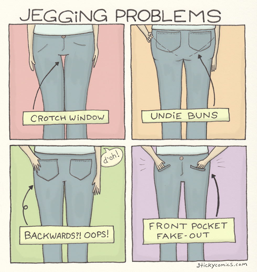 The Worst Things About Jeggings Jeggings
