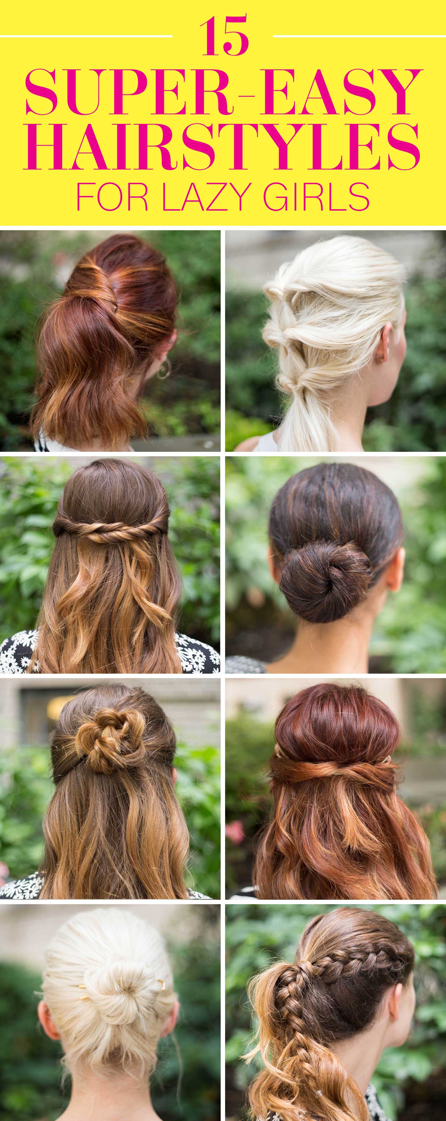 15 Super Easy Hairstyles For Girls In 2016 Three Step Hairstyles For  15 Super Easy Hairstyles For Girls In 2016 Three Step Hairstyles For
