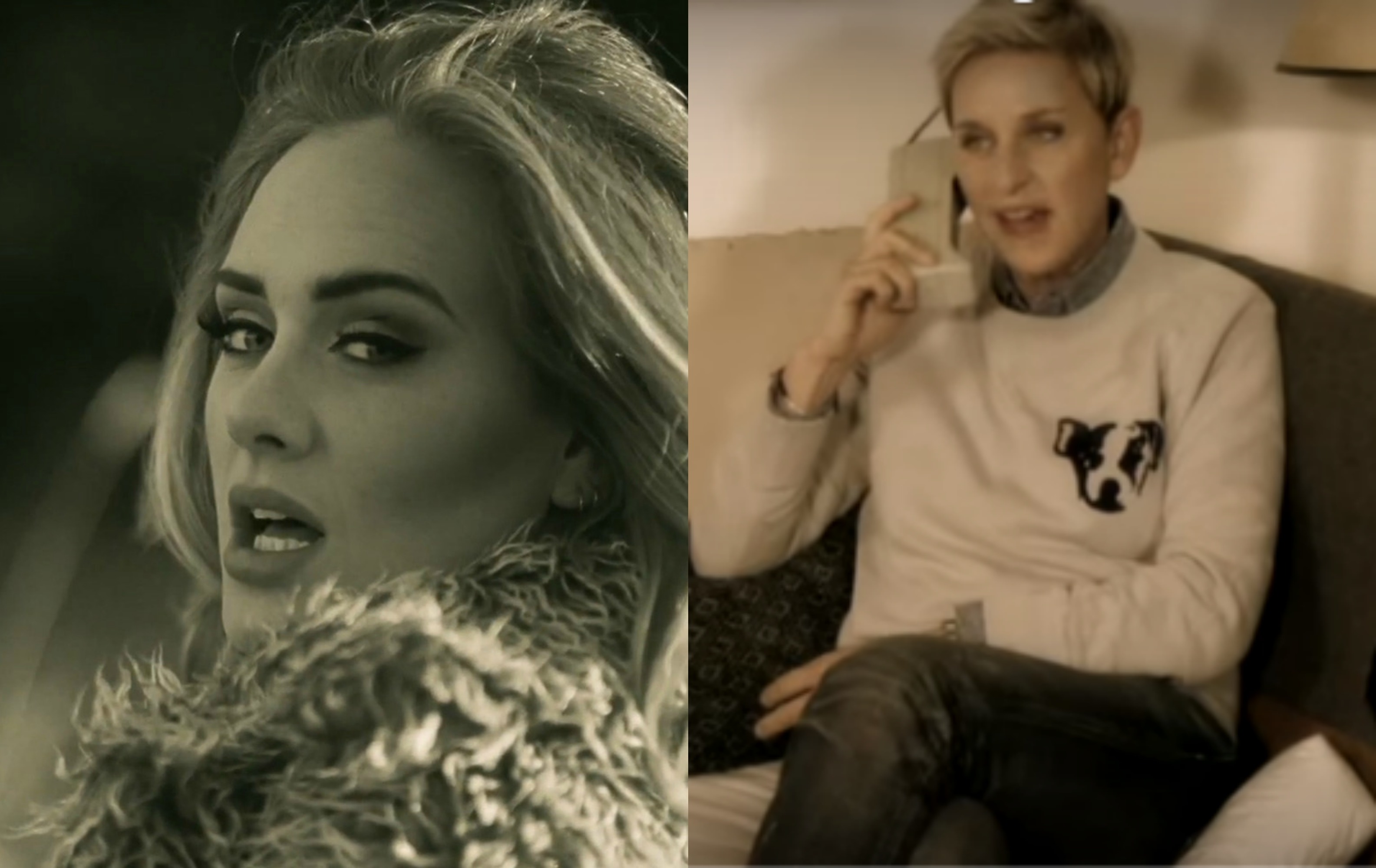 Ellen DeGeneres Parodies Adele's "Hello"