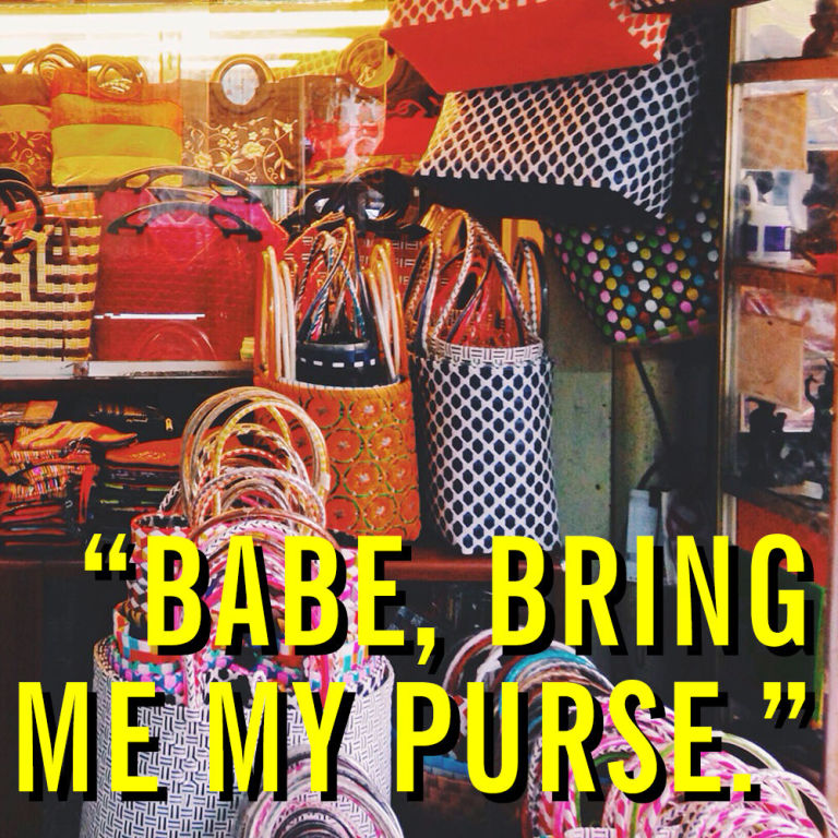 9 Things Guys Think About Your Purse