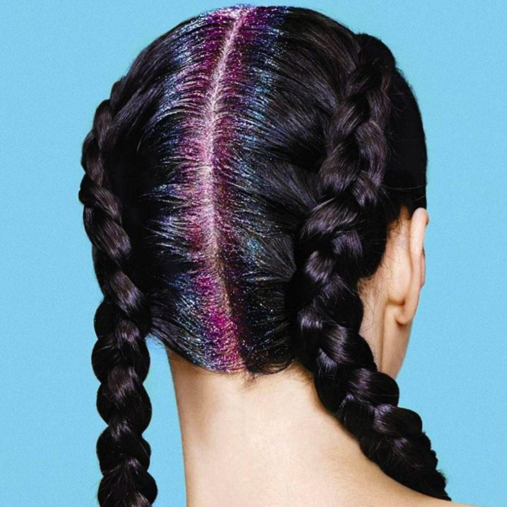 Everyone Is Going Crazy for Glitter Roots