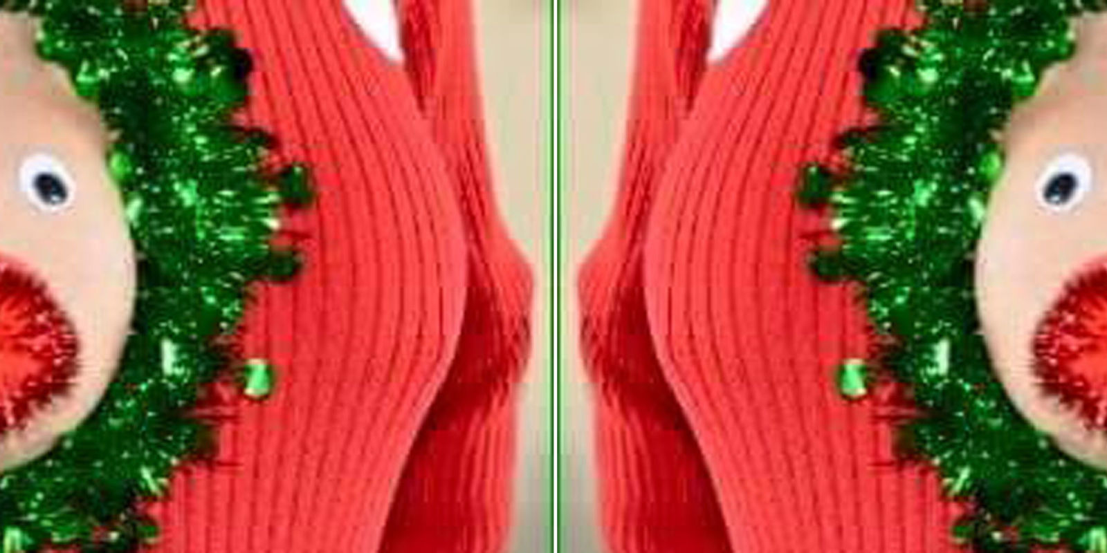 Ugly Christmas Sweater for Breastfeeding Moms