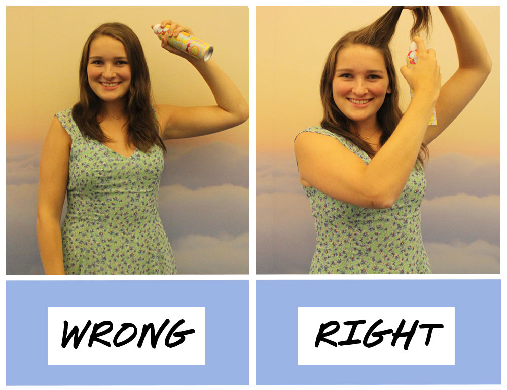 How to Use Dry Shampoo Too Much Dry Shampoo Problems