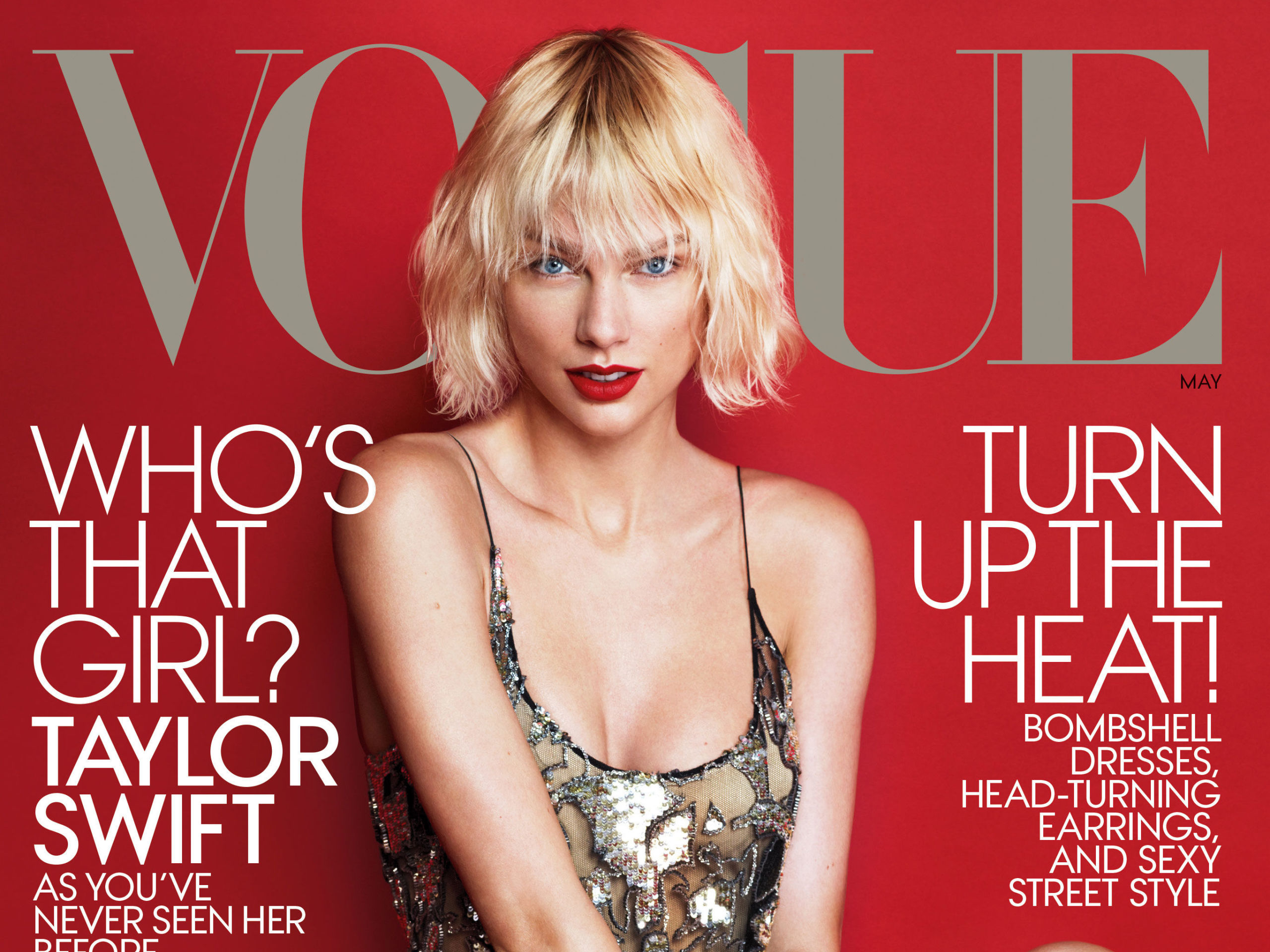Taylor Swift Covers the May 2016 Issue of Vogue Magazine