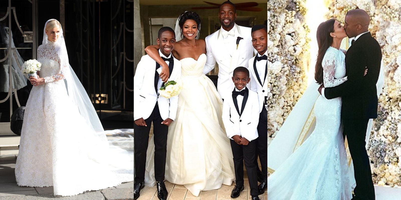 Celebrity Wedding Dresses - The Most Stunning Celebrity Wedding Dresses