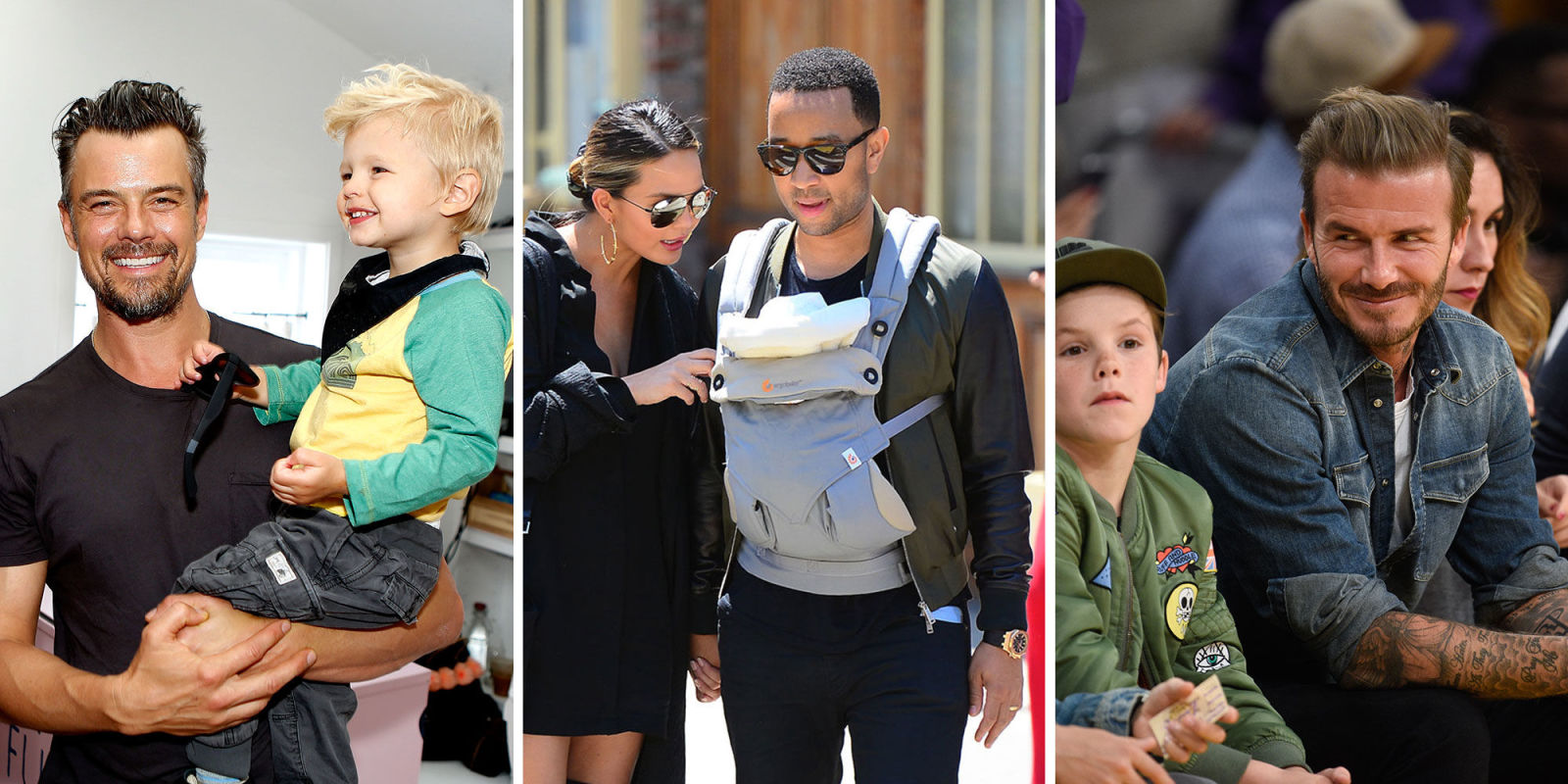 24 Famous Dads With Their Mini-Me's - Hot Celebrity Dads