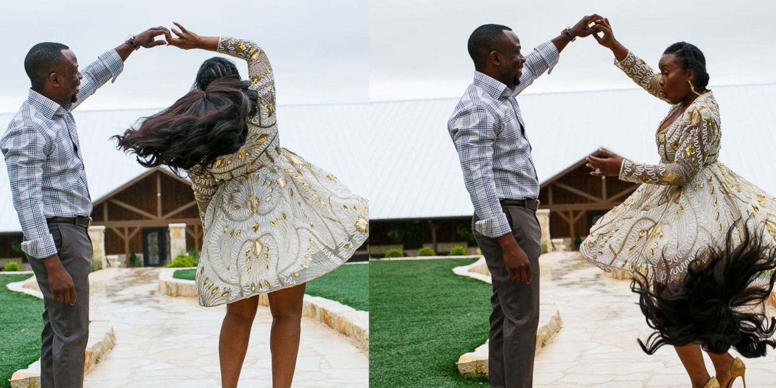 You've Never Seen A Bridetobe's Wig Fall Off as Flawlessly as This One