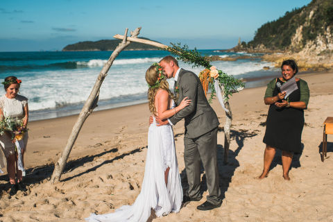 beach wedding