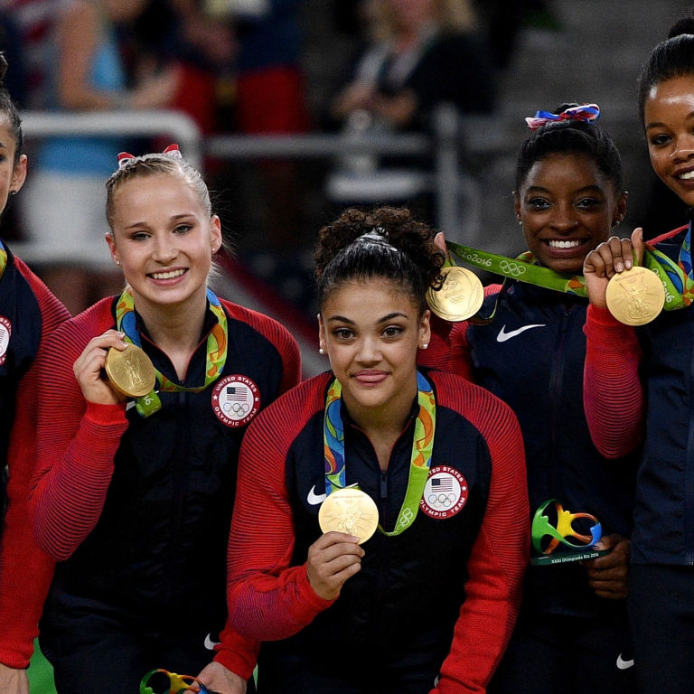 Team USA Wins Gold in Gymnastics AllAround Finals Olympics 2016