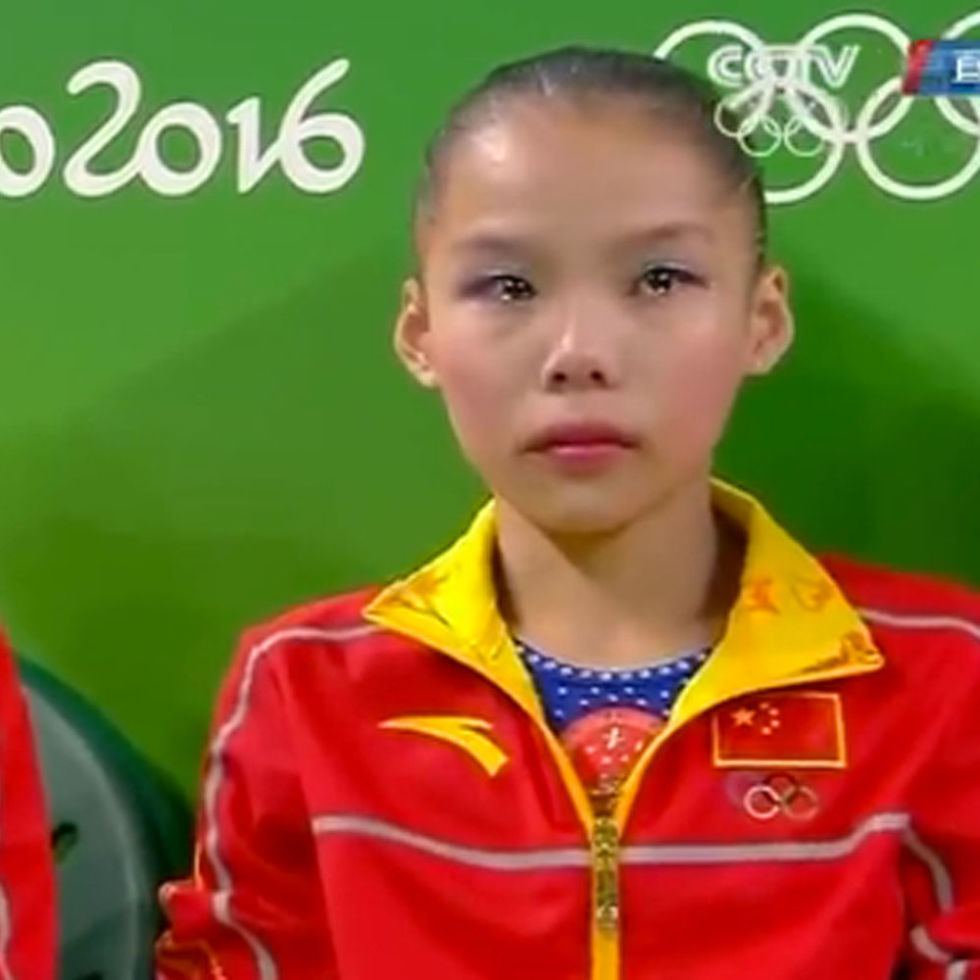 shang chunsong The Internet and This Olympic Chinese Gymnast Are Both Very Sad She Didn't  Medal